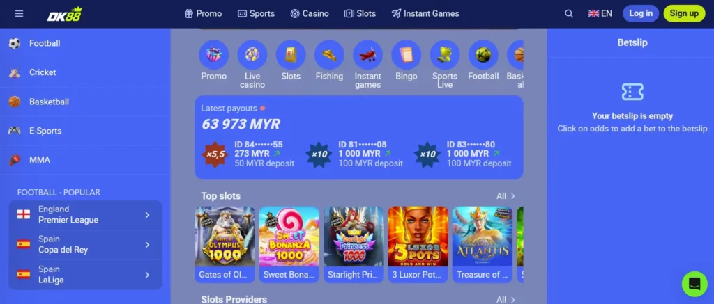 DK88 Online Casino Malaysia