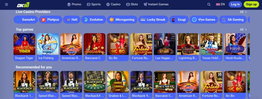Live Dealer