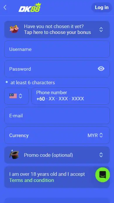 App Signup Steps